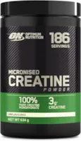 Produktbild von Bewertung Optimum Nutrition mikronisiertes Kreatin-Pulver, 100% reines Kreatin-Monohydrat-Pulver für Leistung und Muskelkraft, ohne Geschmack, 186 Portionen, 634 g