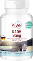 Produktbild von Bewertung ViVe Supplements NADH 50mg 60 Kapseln vegan und stabil zeitverzögerte DRcaps 2 Monats-Versorgung Qualität aus Deutschland von ViVe Supplements