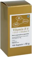 Produktbild von FBK-Pharma GmbH - Vitamin B6+B12+Folsäure N Kapseln