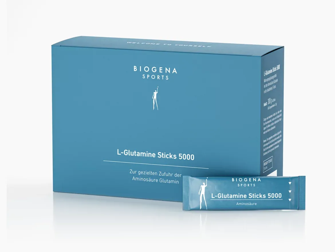 Produktbild von Bewertung BIOGENA SPORTS L-Glutamine Sticks 5000