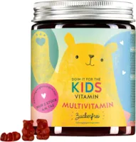 Produktbild von Bears with Benefits - Kinder Multivitamin Gummibärchen - ab 4 Jahren - zuckerfrei, vegan - Vitamin A-Z Immun Komplex ohne Zusatzstoffe - 60St Monatsvorrat - Doin it for the Kids Bears with Benefits