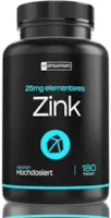 Produktbild von SPORTS AFFINITY Zink-Bisglycinat Zink-Chelat 25mg Hochdosiert Premium Tabletten mit 25 mg Elementares Zink pro Tablette Zink-Chelate Laborgeprüfte Herstellung in Deutschland vegan