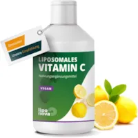YOYOSAN Vitamin C Liposomal | Liposomales Vitamin C hochdosiert | 250 ml Vitamin C flüssig - 25 Tagesdosen a 1000 mg | Wirksamer als Pulver oder Kapseln | BIOVERFÜGBAR | 100% VEGAN | LABORGEPRÜFT