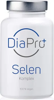 Produktbild von DiaPro Selen Komplex 365 Hochdosierte Selen-Tabletten mit 200 mcg Selen pro Tablette mit Selen-Methionin und Natrium-Selenit Jahresvorrat 100% Vegan Laborgeprüft