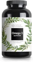 Omega 3 (365 Kapseln) - 1000mg Fischöl pro Kapsel mit EPA und DHA (in Triglycerid-Form) - Laborgeprüft, aufwendig aufgereinigt und aus nachhaltigem Fischfang
