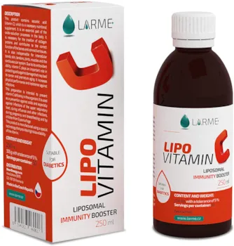 Produktbild von LIPOVITAMIN C Liposomales/Lypospheric Vitamin C 1450mg - Flüssiges Liposomal mit Bioflavonoide und Vitamin E | Vegan | Magenfreundlich und Maximale Bioverfügbarkeit - 250ml, Virus Schutz BOOST