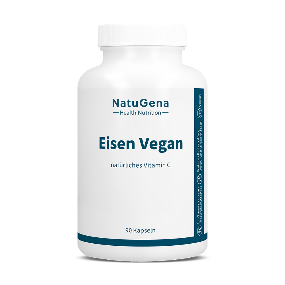 Produktbild von Bewertung NatuGena Eisen Vegan und natürliches Vitamin C