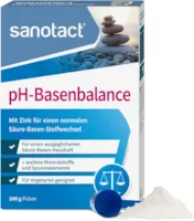 Produktbild von Bewertung sanotact pH Basenbalance Pulver 200g DM Säure Basen Balance mit Mineralien Entsäuerungskur mit Zink Magnesium Basenpulver für normalen Säure-Basen-Stoffwechsel