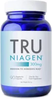TRU NIAGEN Nicotinamid Riboside NAD+ Ergänzung, patentierte Formel NR, 300 mg pro Kapsel / 300 mg pro Portion 30 Tage (3 Monate / 1 Flasche)