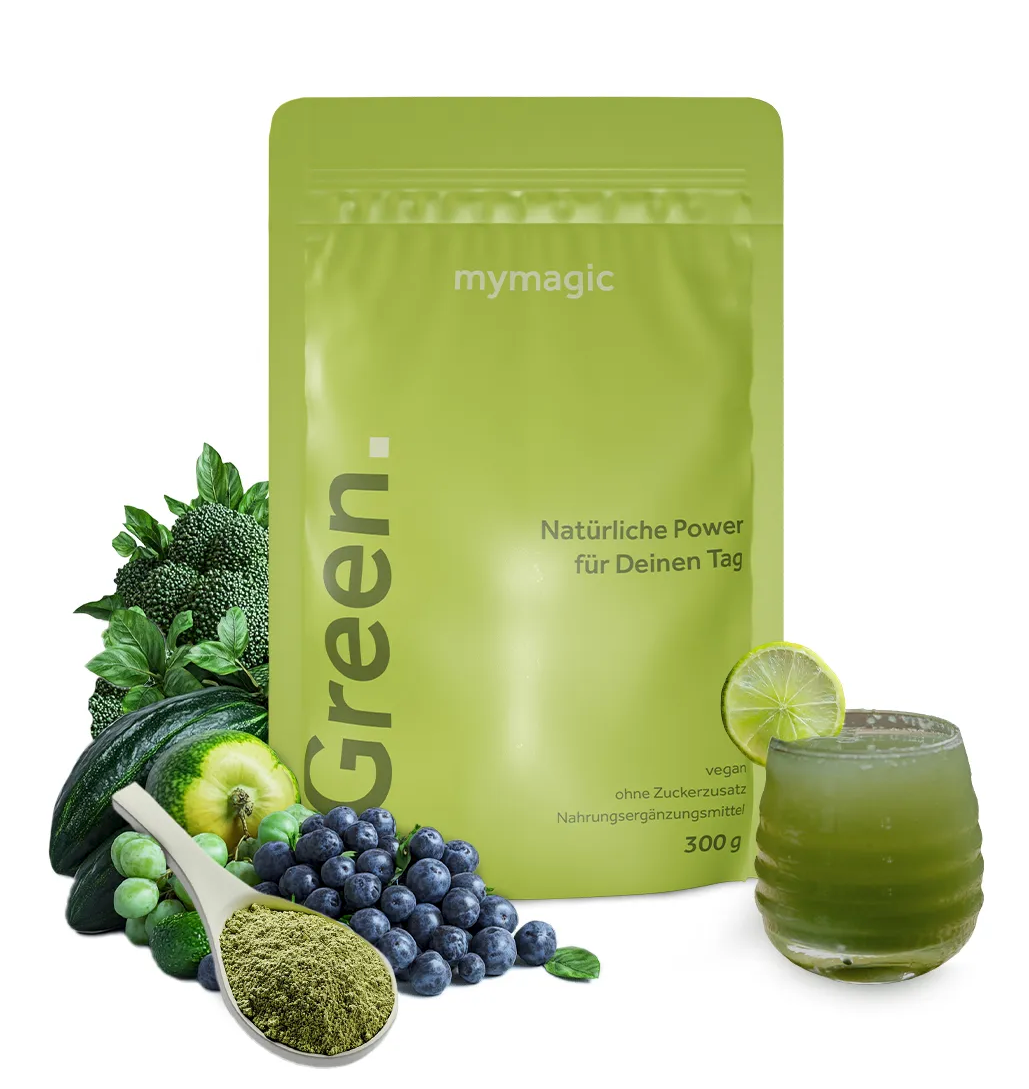 Produktbild von Bewertung HAWLIK Green für einen normalen und ausgeglichenen Energiestoffwechsel zur Entgiftung und für eine gesunde Darmflora