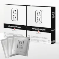 Produktbild von Bewertung KA EX wissenschaftliches Trinkpulver mit Aminosäuren Elektrolyten Vitamin C Zink Vitamin E und vielem mehr zur Einnahme in der Regenerationsphase vegan kalorienarm glutenfrei