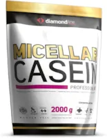 diamond line Micellar Casein Professional Mizellares Kasein Protein 2000g mit Glutamin BCAA EAA mit Vitamine B, C, E