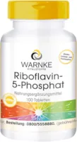 WARNKE VITALSTOFFE Riboflavin-5-Phosphat Vitamin B2 vegan aktives Riboflavin 100 Tabletten