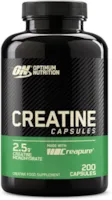 Produktbild von Bewertung Optimum Nutrition Kreatin-Kapseln mit 2500 mg nicht aromatisiertem Kreatin-Monohydrat pro Portion Kreatin-Nahrungsergänzungsmittel-Kapseln zur Unterstützung der Leistung 100 Portionen 200 Kapseln