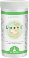 Produktbild von Bewertung DarmHIT Pulver von Dr. Jacobs 210g vegane Nahrungsergänzung für eine gesunde Darmschleimhaut und normale Verdauung geeignet bei Histamin-Intoleranz