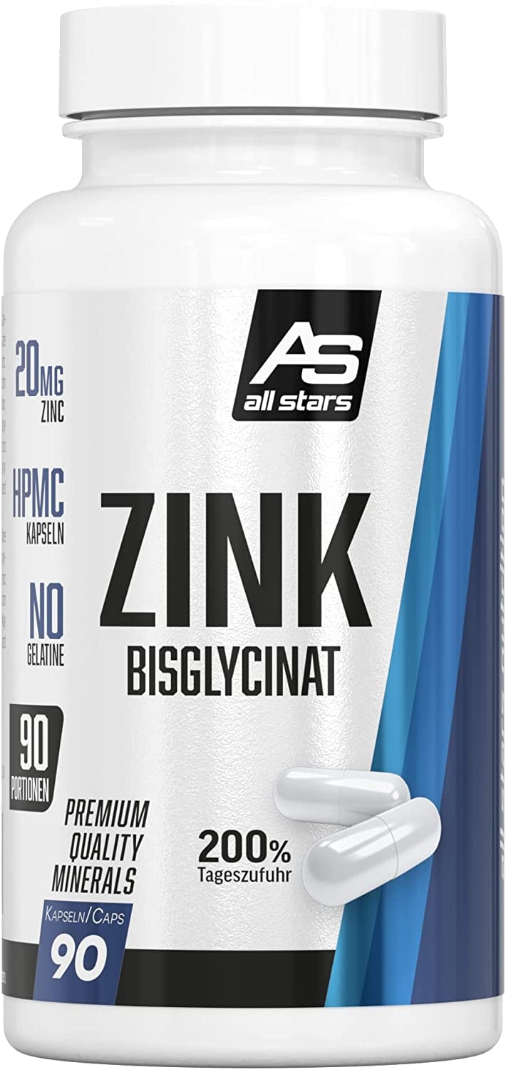 Produktbild von All Stars Zink Kapseln, 1er Pack (1 x 39,7g)