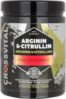 Produktbild von Bewertung CROSSVITAL L-ARGININ & L-CITRULLIN Pulver (Pink Grapefruit)
