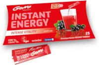 Produktbild von Bewertung GoMo ENERGY Instant Energy Getränkepulver mit Vitamin B Vitamin C L-Carnitin Taurin Koffein Guarana Holunder zuckerfreier Instant Energy Drink Intense Vitality 25 x 5,3g