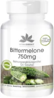 Produktbild von herba direct Bittermelone 750mg hochdosiert vegan 120 Tabletten mit Chrom