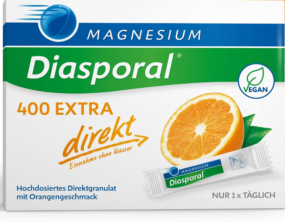 Produktbild von Bewertung Diasporal Magnesium 400 EXTRA direkt Direktgranulat
