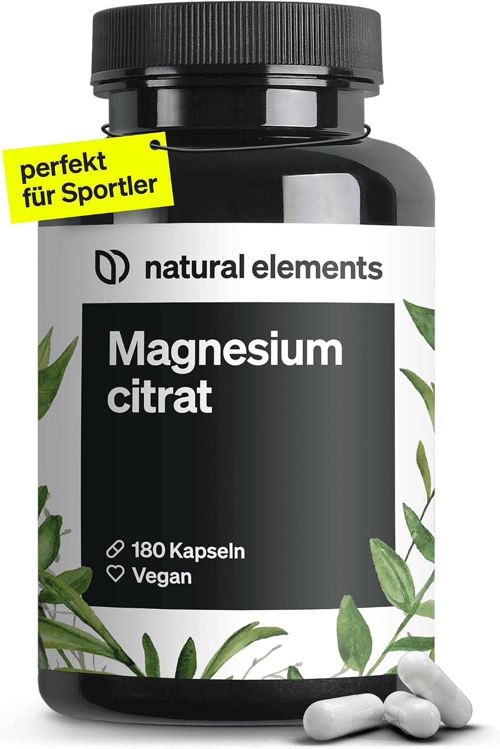 Produktbild von Bewertung natural elements Premium Magnesiumcitrat