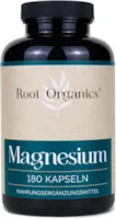 Produktbild von Bewertung Root Organics Magnesium-Komplex 180 Kapseln mit Magnesium L-Threonat, Magnesiumbisglycinat, und Magnesiumcitrat Root Organics