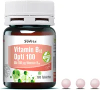 SoVita - Vitamin B12 Opti 100 | Für eine ergänzende B12-Versorgung | Nahrungsergänzungsmittel | 180 Tabletten
