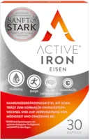Produktbild von Solvotrin Active Iron | Nicht-verstopfende Eisentabletten | Eisen unterstützt die Immunabwehr | Klinisch erprobte Absorption | 30-Kapsel-Pack