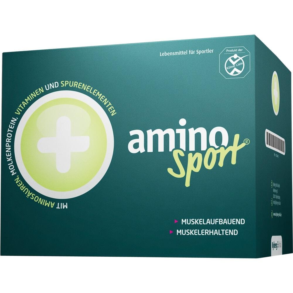 Produktbild von Bewertung Kyberg Vital GmbH aminosport Beutel 30 Stück Aminosäurekomplext mit Molkeproteinisolat