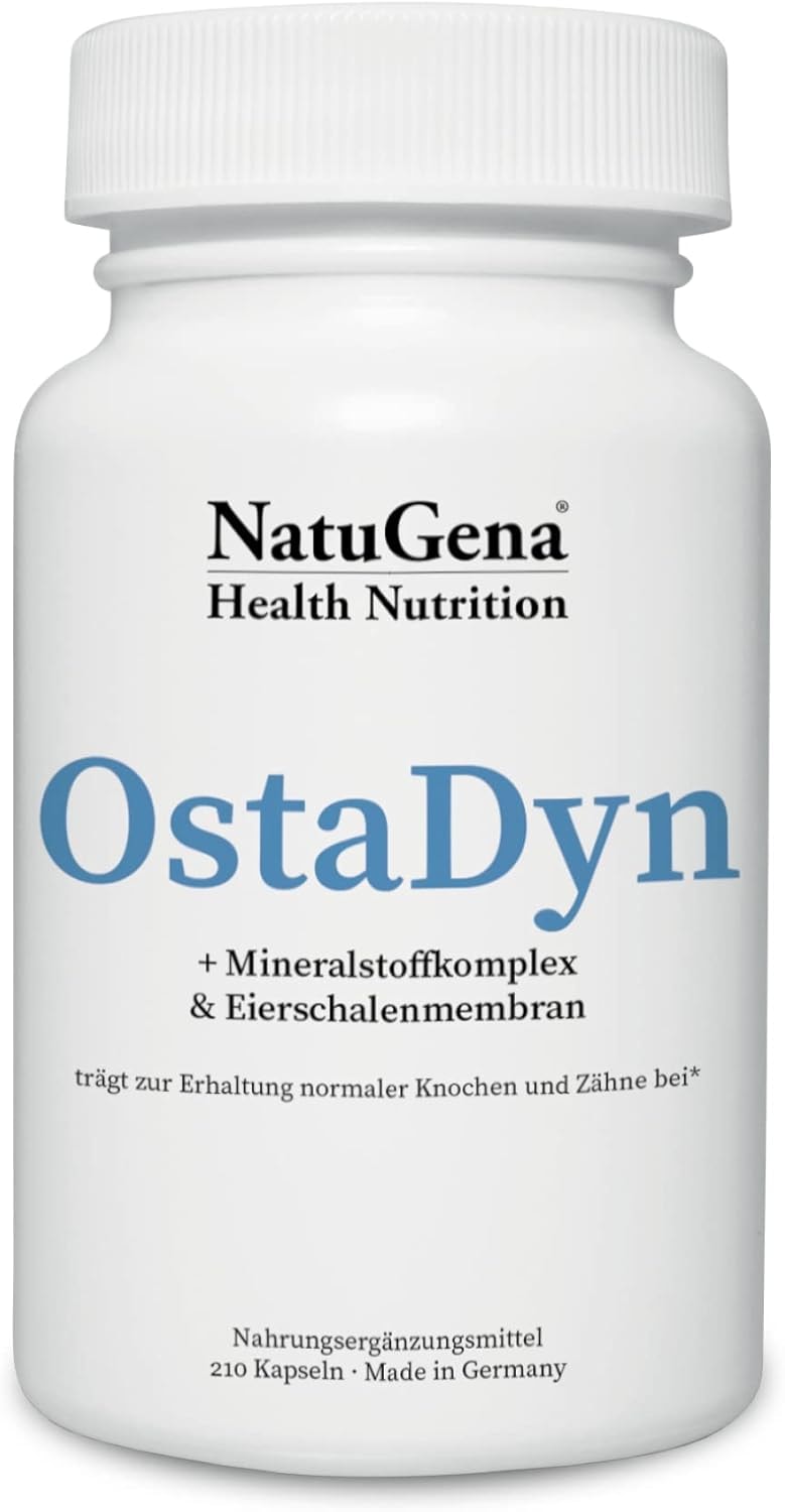 Produktbild von Bewertung NatuGena OstaDyn Knochen Eierschalenmembran 210 Kapseln 1 Monats Packung