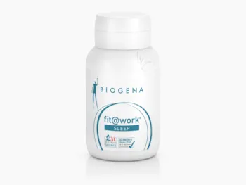 Produktbild von Bewertung BIOGENA fit@work Sleep Kombination von schlafunterstützenden Pflanzenstoffen