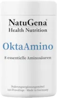 Produktbild von Bewertung NatuGena OktaAmino 8 essentielle Aminosäuren 150 Presslinge 1 Monats Packung