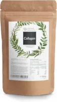 Produktbild von natural elements Collagen Pulver 500g Kollagen Hydrolysat Peptide Kollagen Typ 1 und 3 frischer Orangengeschmack perfekte Löslichkeit natürlich laborgeprüft und in Deutschland produziert