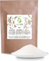 Produktbild von Bewertung GREATVITA Bioaktives Kollagen Pulver Premium Qualität/reines Kollagen Pulver/Hydrolysat Peptide Typ | Collagen Protein Pulver - Geschmackneutral/ohne Zusätze/GreatVita