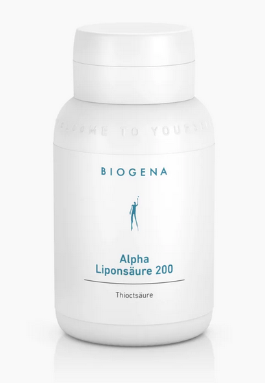 Produktbild von Bewertung BIOGENA Alpha Liponsäure 200 Monopräparat R-Alpha-Liponsäure in reiner und konzentrierter Form