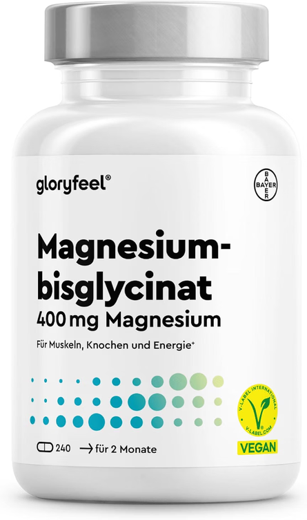Produktbild von Bewertung GloryFeel Magnesium Bisglycinat