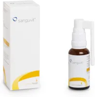 Produktbild von sanguvit Folsäure Liquid Nahrungsergänzung mit Folsäure als Spray (30 ml)