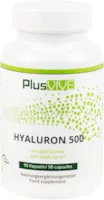 Produktbild von PlusVive - Hyaluronsäure hochdosiert |90 Kapseln | 500 mg Hyaluronsäure pro Kapsel - plus 3 mg Apfel Stammzellen | Laborgeprüft und vegan