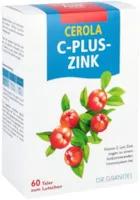 Produktbild von Bewertungsergebnis Dr. Grandel Cerola C-plus Zink Taler Vitamin C mit Zink 60 Stück Lutschtabletten