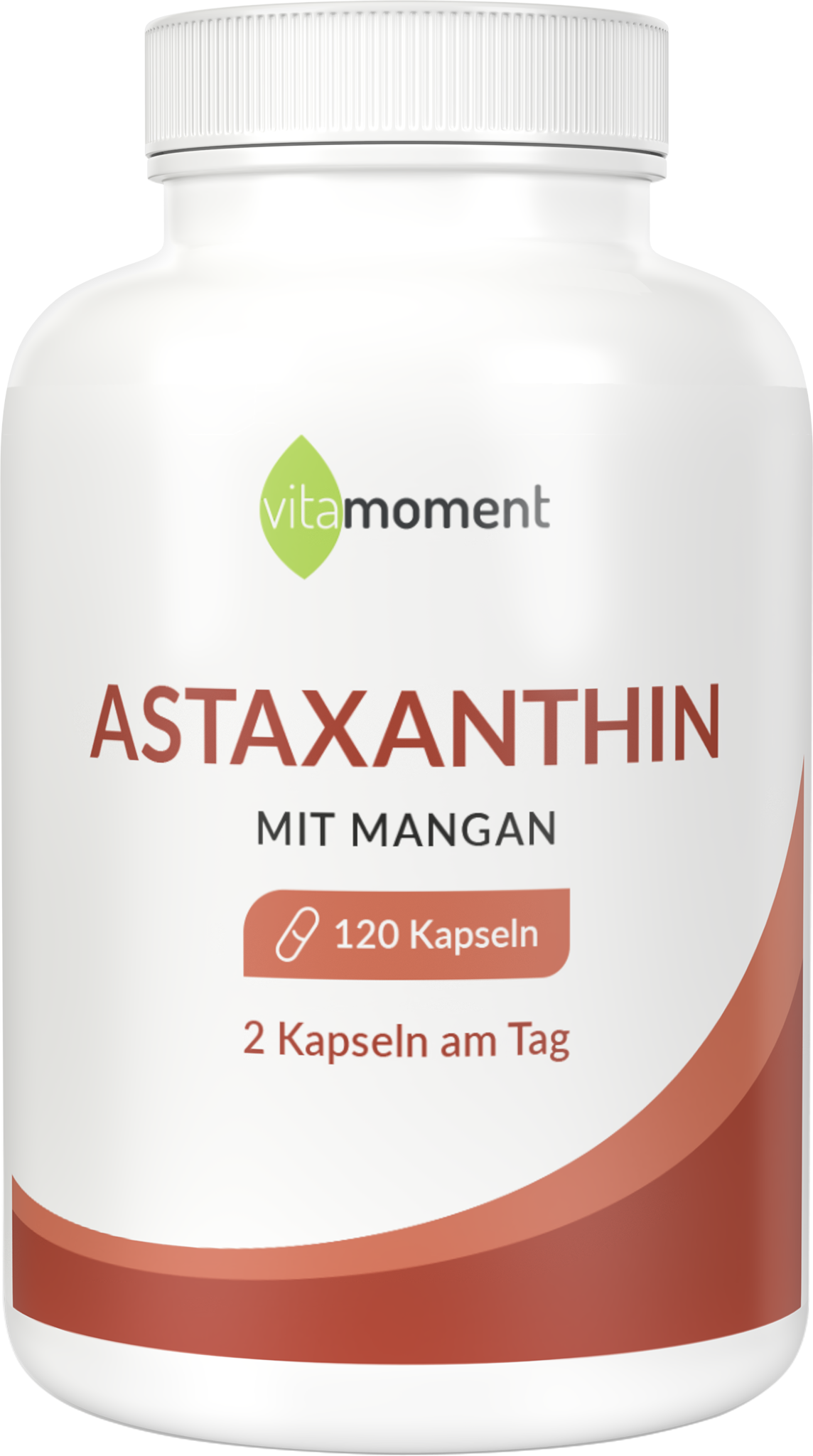 Produktbild von Bewertung vitamoment Astaxanthin Kapseln Hochdosiert Mikroalge Oleoresin Mangan Nerven Psyche Zellschutz oxidativer Schutz