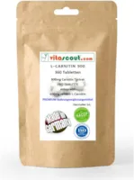 Produktbild von Bewertung vitascout L-Carnitin Tartrat Nahrungsergänzungsmittel 360 Tabletten 900mg hochdosiert Vegan ohne Magnesiumstearat