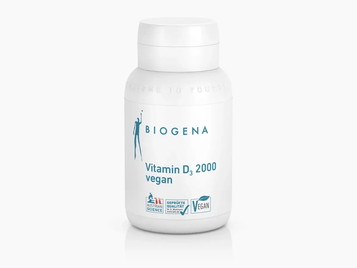 Produktbild von Bewertung BIOGENA Vitamin D3 2000 vegan