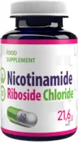 Produktbild von Bewertung Hepatica NAD+ Nicotinamide Ribose Chloride AntiAging 300mg 60 Vegan Kapseln Laborgeprüft, Hochdosiert nicht GVO