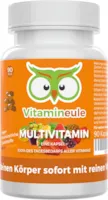Produktbild von Vitamineule - Multivitamin Kapseln - Qualität aus Deutschland - hochdosiert - vegan - laborgeprüft - für Kinder geeignet - ohne Jod/Zusätze - alle A-Z Vitamine - kleine Kapseln statt Tabletten - Vitamineule®