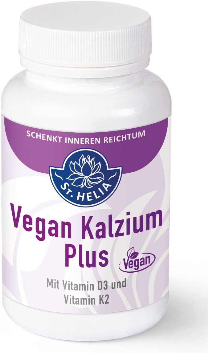 Produktbild von ‎Bewertung St. Helia Knochenstark mit Calcium, Vitamin D3 und K2, vegan, 90 Tabletten