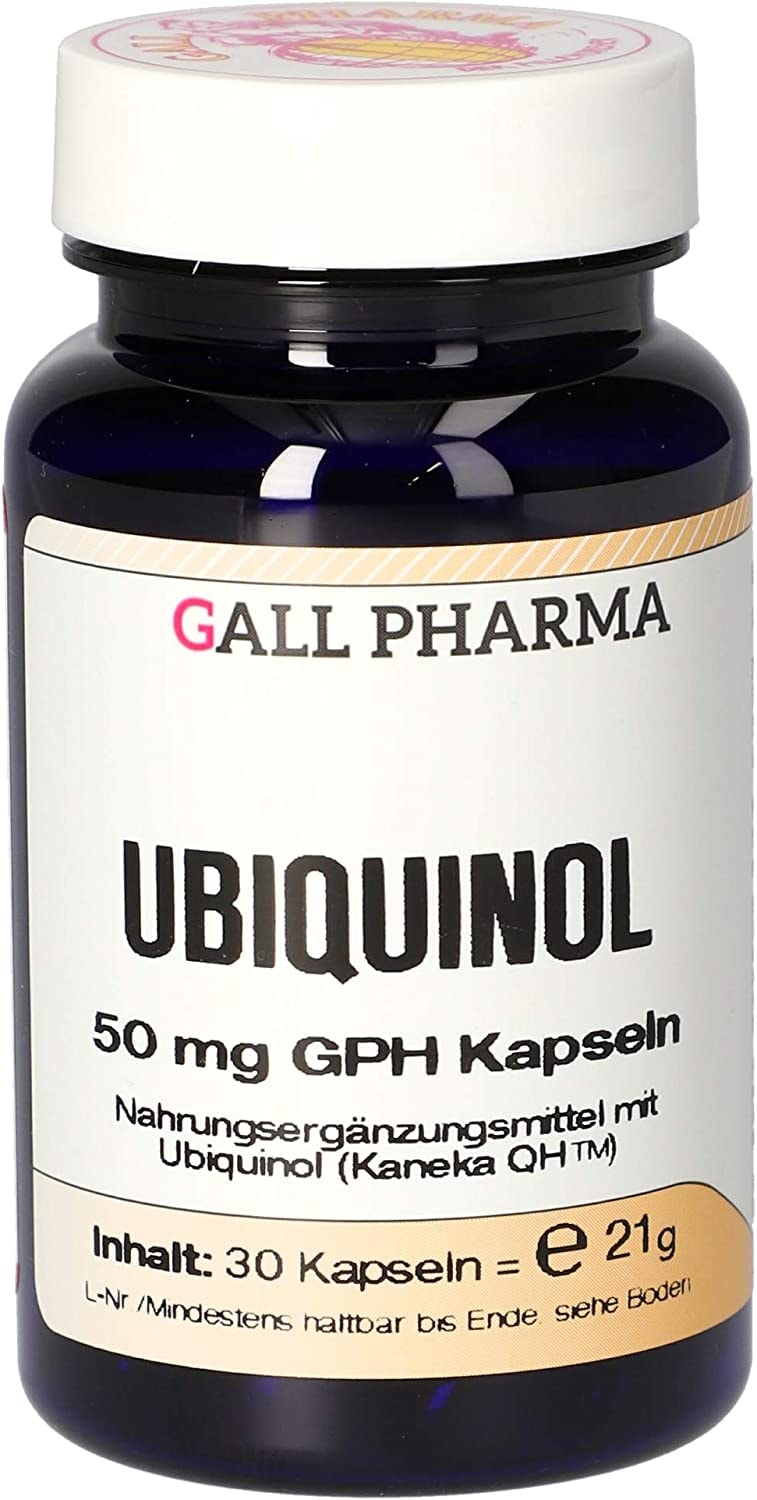 Produktbild von Gall Pharma Ubiquinol 50 mg GPH Kapseln, 30 Kapseln