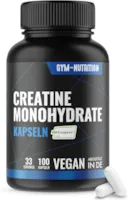 Produktbild von Bewertung Gym Nutrition Premium KREATIN KAPSELN CREAPURE Caps Creapure creatin Caps hochdosiert 100% Pures CREAPURE Monatsvorrat Vegan Abgefüllt in Deutschland Kreatin Monohydrat