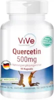 Produktbild von Bewertung ViVe Supplements Quercetin 500 mg 90 Kapseln für 90 Tage hochdosiert und vegan natürliches Bioflavonoid Qualität aus Deutschland von ViVe Supplements