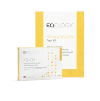 Produktbild von Bewertung Eqology Vitamin K2 mit Vitamin D3 Anti-Aging-Vitamin das gesunde Knochen und Blutgefäße fördert