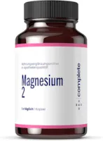 Produktbild von Med Complete - Magnesium Kapseln - hochdosiert und entwickelt von Apothekern, Magnesiumoxid & Magnesiumsalze, Organisch anorganisch vegan und umweltfreundlich, frei von Soja Gluten Palmöl